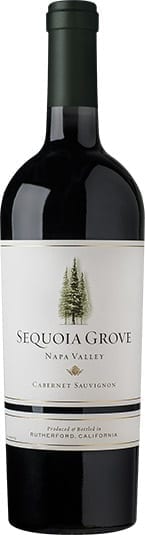 Sequoia Grove Cabernet Sauvignon red wine bottle from Napa Valley California