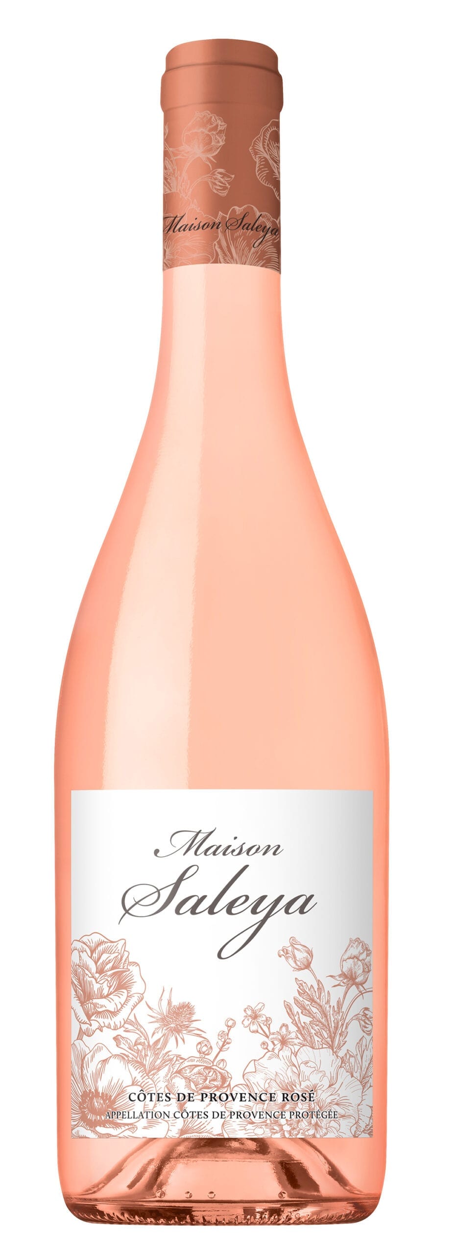 wine bottle, Maison Saleya Provence Rose