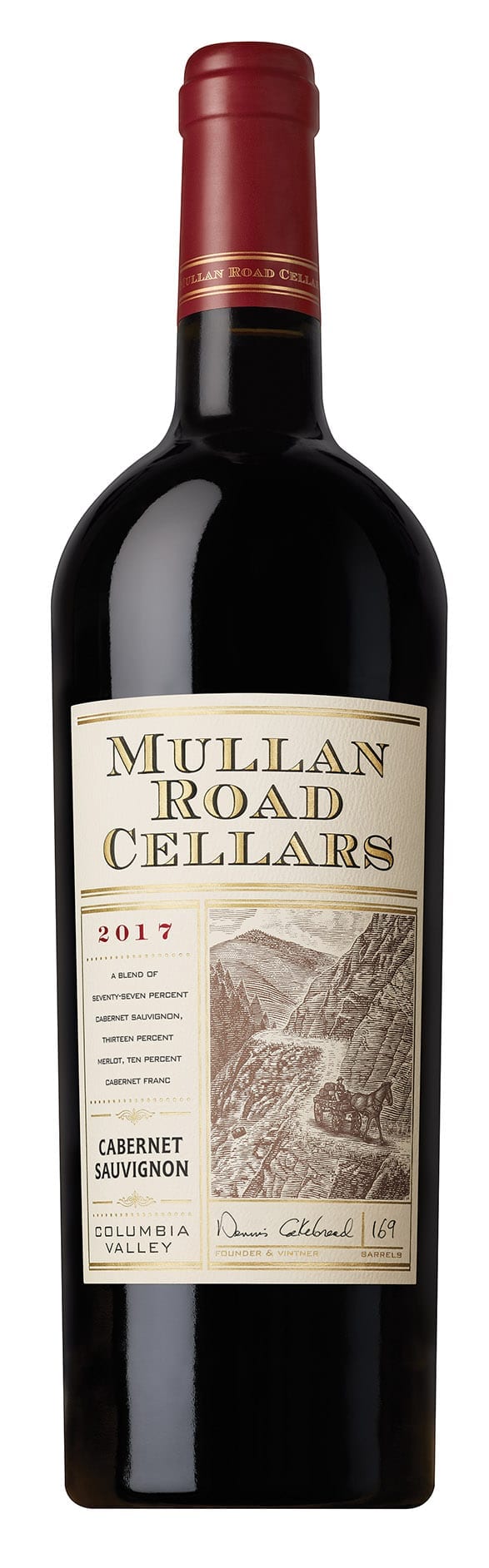 Mullan Road, 2017, Red wine, American red blend
