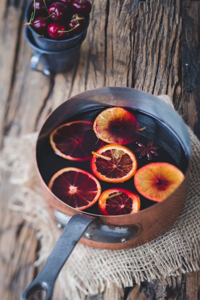 Mulled wine. Photo by Hannah Pemberton, Unsplash