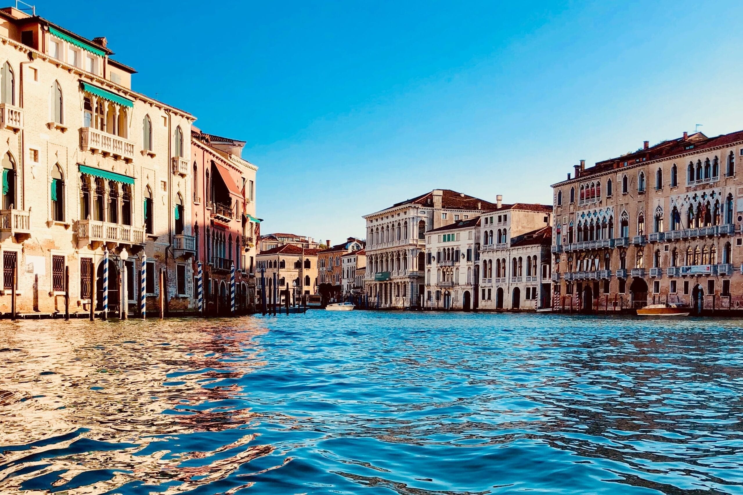 Venice clear waters
