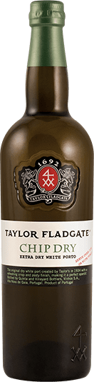 Bottle of Port wine, Taylor Fladgate Chip Dry White Porto