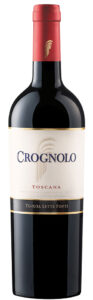 Sette Ponti Crognolo Super Tuscan red wine bottle from Italy